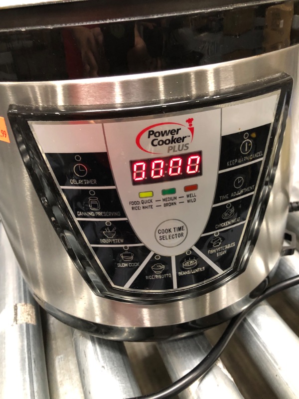 Photo 2 of Instant Pot Max 6 Quart Multi-use Electric Pressure Cooker with 15psi Pressure Cooking, Sous Vide, Auto Steam Release Control and Touch Screen