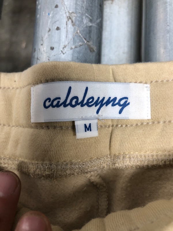 Photo 3 of caloleyng Mens Cotton 8" Long Casual Lounge Fleece Shorts Pockets Jogger Athletic Workout Gym Sweat Shorts
medium