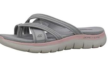 Photo 1 of **ITS 2 LEFT**Skechers Unisex-Adult Flex Appeal 2.0-Start Up Sport Sandal
size 6