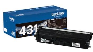 Photo 1 of Brother TN-431 Black Standard Yield Toner Cartridge (TN431BK)
