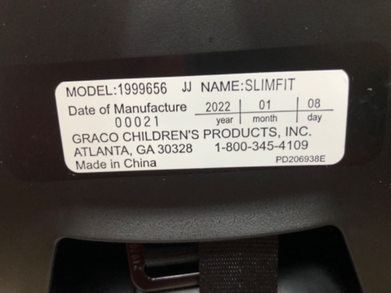 Photo 3 of Graco SlimFit All-in-One Convertible Car Seat, Annabelle