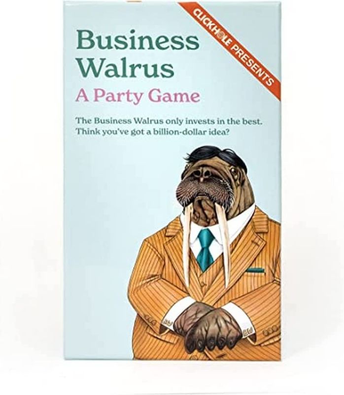 Photo 1 of Business Walrus: A Party Game by ClickHole • Published by Cards Against Humanity
