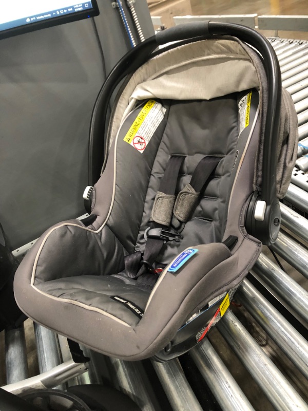 Photo 2 of (Major Use) Graco Modes Pramette Travel System, Includes Baby Stroller with True Pram Mode, Reversible Seat, One Hand Fold, Extra Storage, Child Tray and SnugRide 35 Infant Car Seat, Ellington
