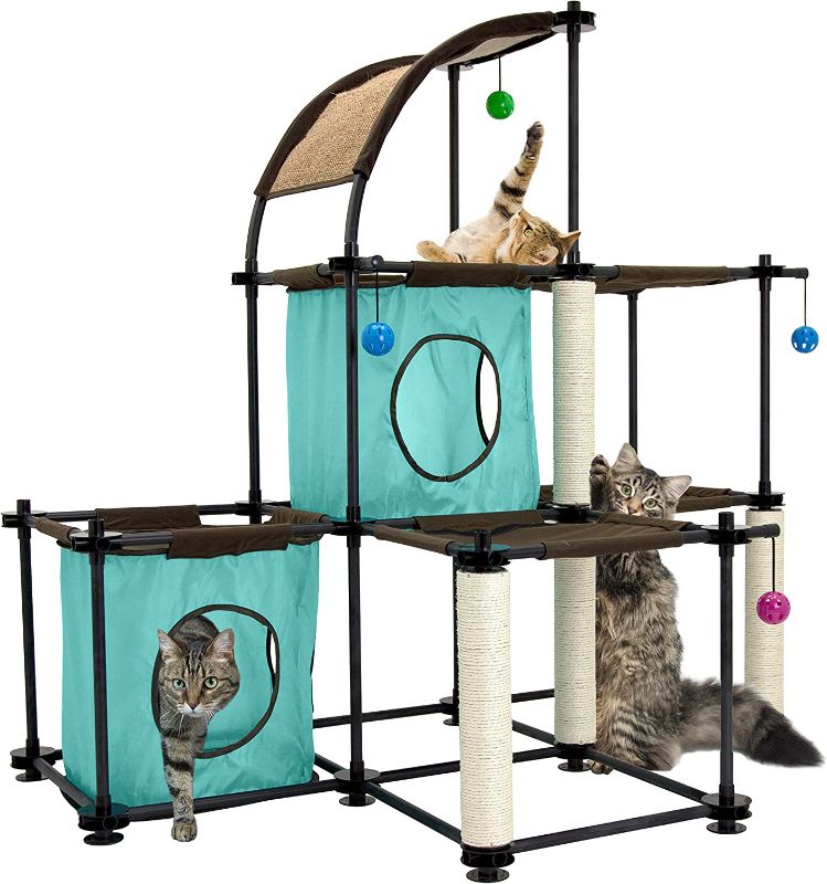 Photo 1 of (Used) Kitty City Claw Indoor Mega Kit Cat Furniture, Corrugate Cat Scratcher
