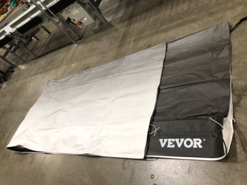 Photo 2 of VEVOR RV Awning, Awning Replacement Fabric 17 FT, Gray Fade RV Awning Replacement, 15oz Vinyl Material Replacement Awning, Sun Shade and Waterproof Camper Awning Replacement Fabric
