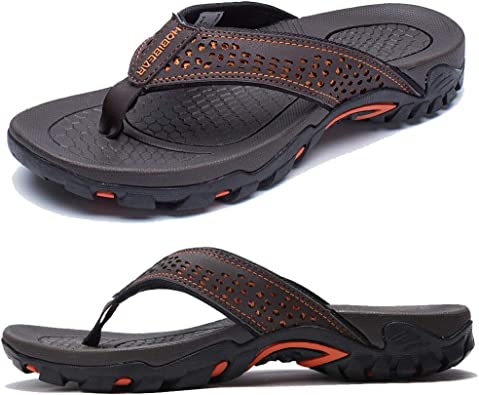 Photo 1 of KIIU Mens Thong Sandals Indoor and Outdoor Beach Flip Flop
