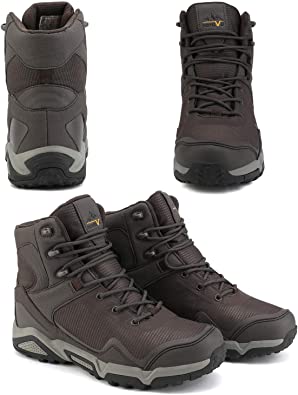 Photo 1 of NORTIV 8 Men's Waterproof Hiking Boots Outdoor Mid Trekking Backpacking Mountaineering Shoes (9.5)
