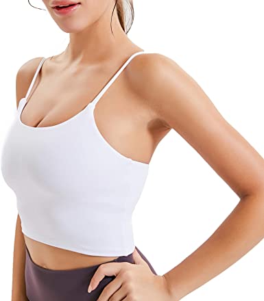 Photo 1 of Lemedy Women Padded Sports Bra Fitness Workout Running Shirts Yoga Tank Top
