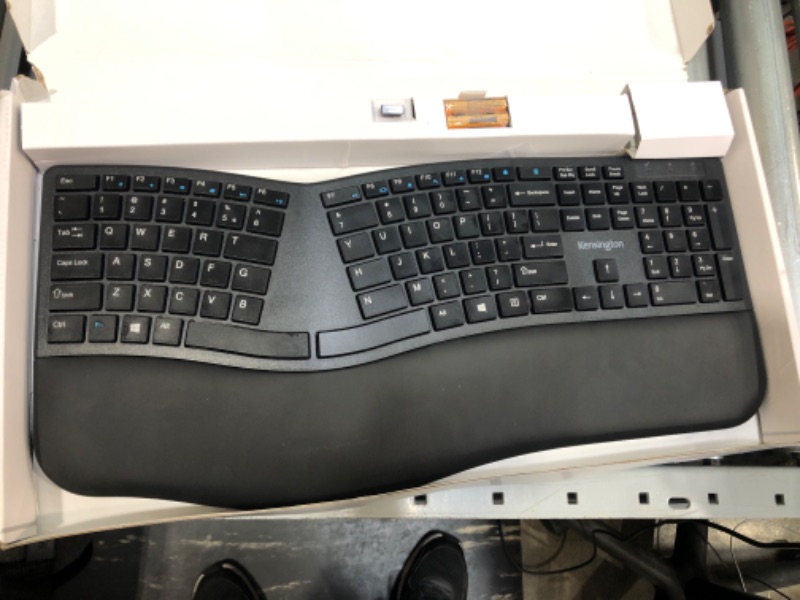 Photo 2 of Kensington Pro Fit Ergonomic Wireless Keyboard - Black (K75401US)
