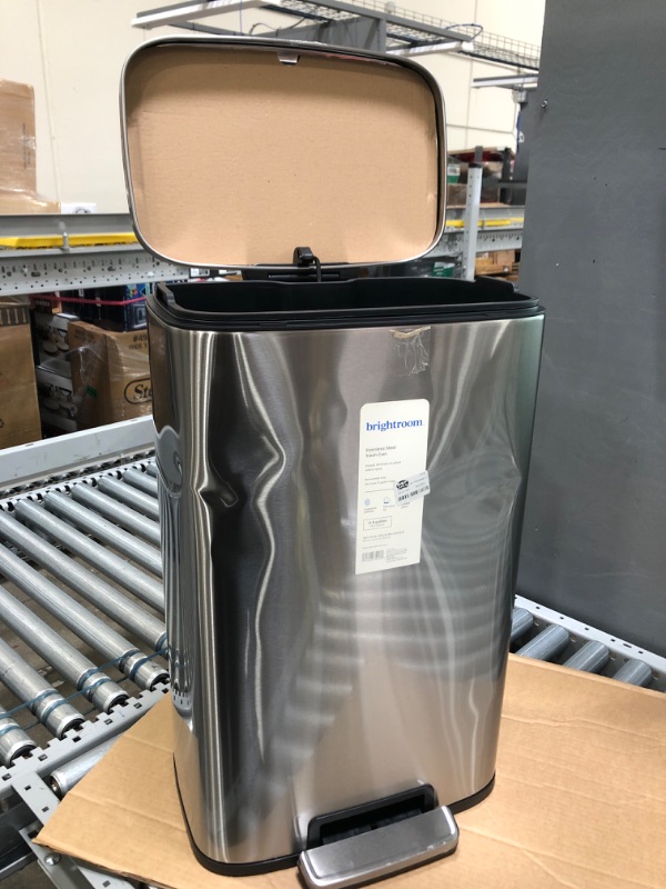 Photo 3 of 45L Rectangular Step Trash Can - Brightroom