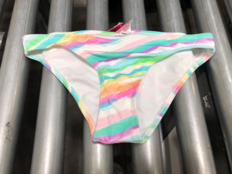 Photo 2 of Juniors' Ribbed Cheeky Bikini Bottom - Xhilaration (S)

