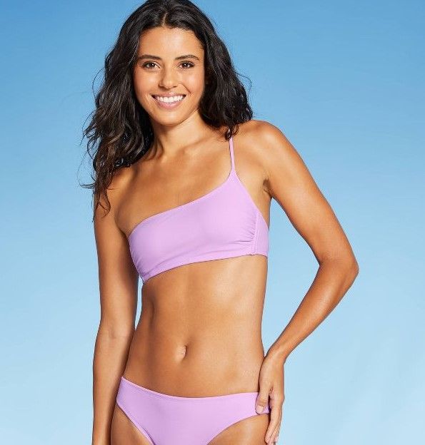 Photo 1 of Juniors' One Shoulder Bikini Top - Xhilaration™ (XL)
