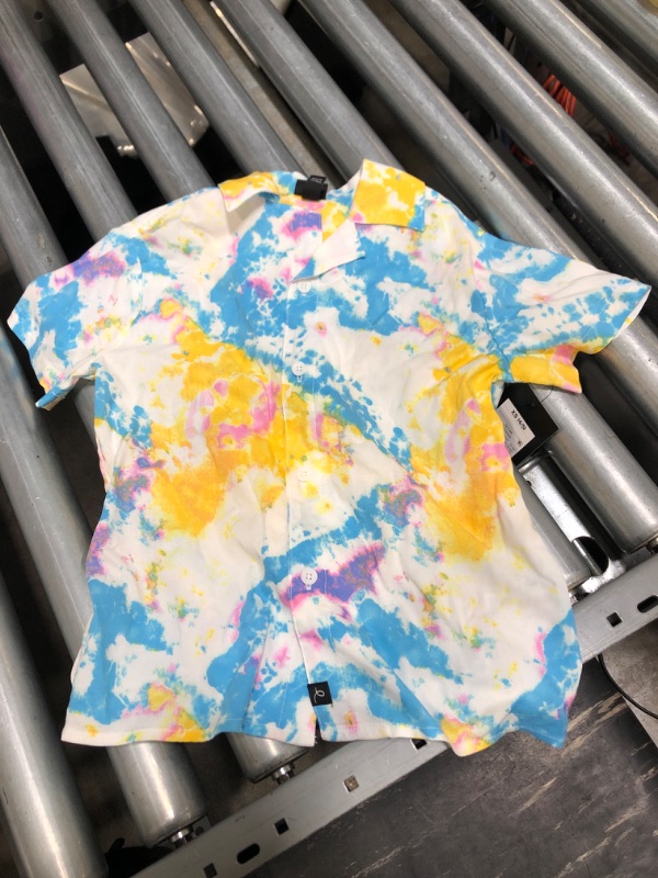 Photo 2 of Boys' Short Sleeve Button-Down Shirt - art class™ (XS)

