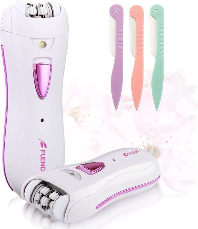 Photo 1 of Epilator for Women, Rechargeable Epilator Hair Removal for Body, Smooth Glide Epilator with LED, Facial Epilator Hair Remover, Cordless Electric Tweezers for Face Legs Bikini
