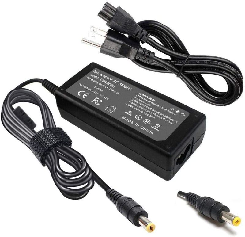 Photo 1 of 65W 19V 3.42A AC Adapter Charger Compatible with Acer Aspire V5 V3 V7 S3 E1 R3 R7 M5 E1 5349 5750 5250 7560 AS7750, Monitor S202HL H236HL G246HL H276HL G276HL S220HQL HN274H PA-1650-86 Power Supply
