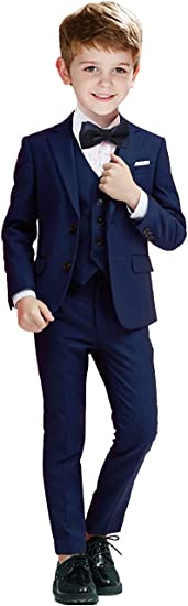 Photo 1 of Plsily Boys Suits Toddler Foraml Kids Complete Wedding Outfit Dresswear SIZE 12
