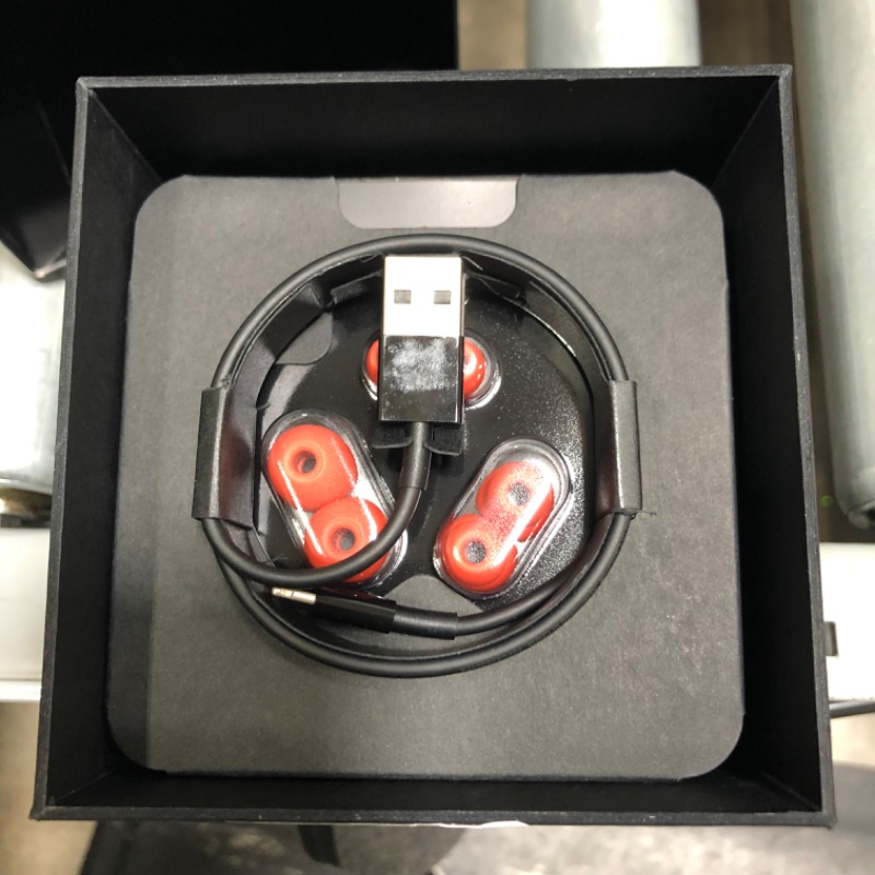 Photo 4 of Powerbeats Pro Wireless Earbuds - Apple H1 Headphone Chip, Class 1 Bluetooth Headphones, 9 Hours of Listening Time, Sweat Resistant, Built-in Microphone - Lava Red
