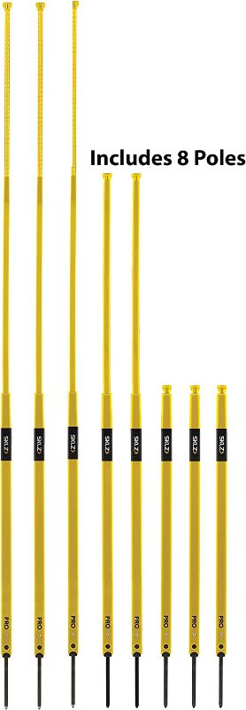 Photo 1 of SKLZ Pro Training Telescoping Agility Poles for Soccer Drills and Training (Set of 8)
