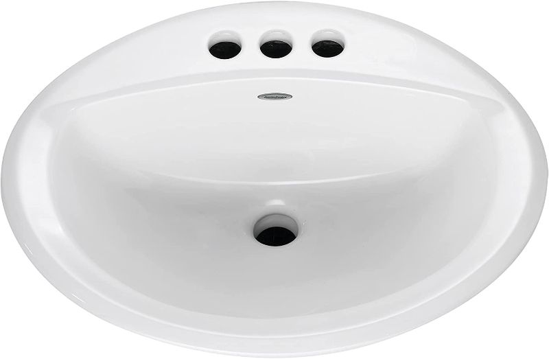 Photo 1 of American Standard 0476028.020 Aqualyn Countertop Sink, White
