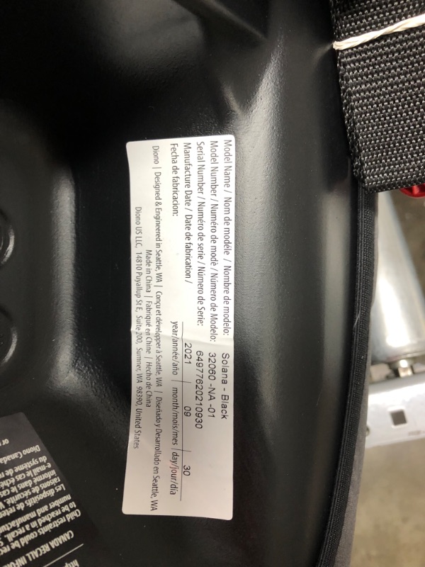 Photo 3 of Diono Solana, No Latch, Pack of 2 Backless Booster Car Seats, Lightweight, Machine Washable Covers, Cup Holders, Charcoal Gray
