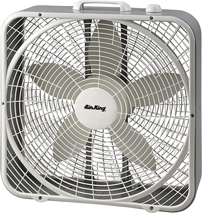 Photo 1 of DAMAGED ITEM
Air King 9723 20-Inch 3-Speed Box Fan , White
