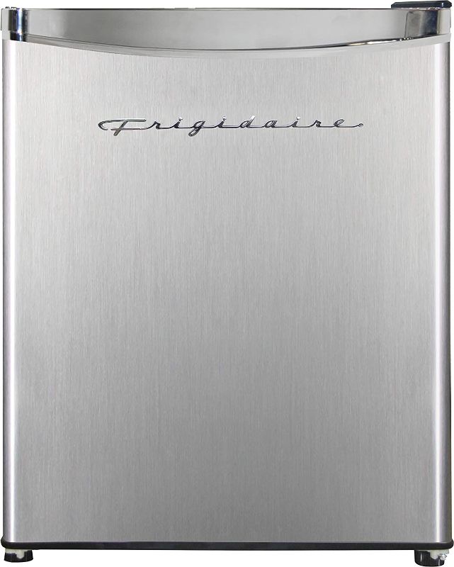 Photo 1 of Frigidaire EFR182 1.6 cu ft Stainless Steel Mini Fridge. Perfect for Home or The Office. Platinum Series, 1.8
