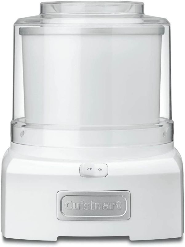 Photo 1 of Cuisinart ICE-21P1 1.5-Quart Frozen Yogurt, Ice Cream and Sorbet Maker, Double Insulated Freezer Bowl