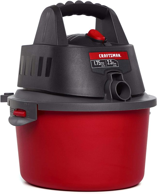 Photo 1 of CRAFTSMAN CMXEVBE17250 2.5 gallon 1.75 Peak Hp Wet/Dry Vac, Portable Shop Vacuum **Nonfunctional Parts only***