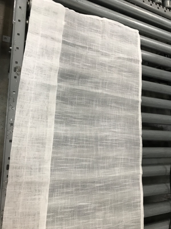 Photo 1 of 19IN X 50IN WHITE CURTAINS SET OF 2