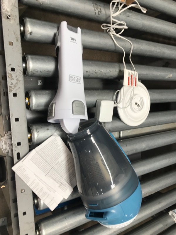 Photo 1 of BLACK+DECKER dustbuster AdvancedClean Cordless Handheld Vacuum (CHV1410L)
