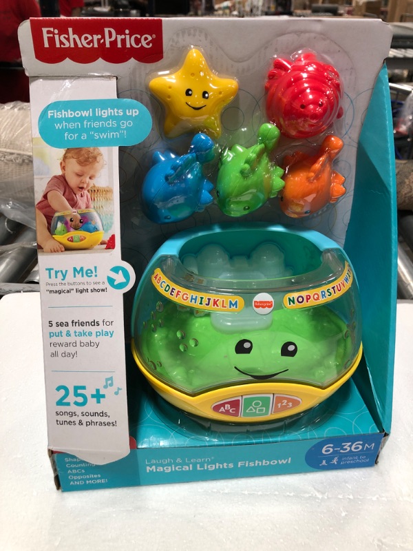 Photo 2 of Fisher-Price Laugh & Learn Magical Lights Fishbowl
