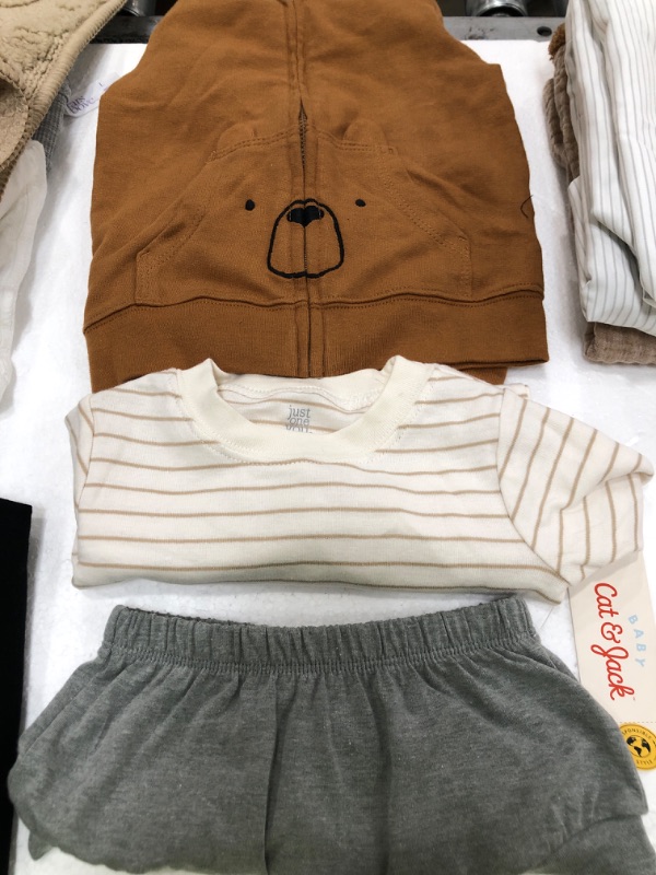 Photo 1 of 3PCS BABY BOY TARGET CLOTHING BUNDLE (SWEATER 12M, SHIRT 18M, SHORTS 5M,)