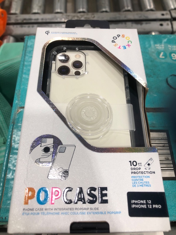 Photo 2 of Popsockets iPhone 12 / 12 Pro Case PopCase Clear
