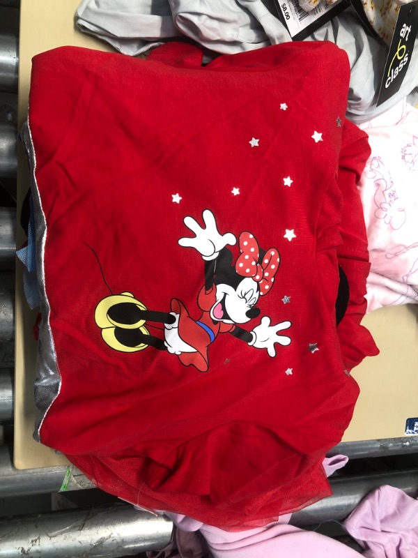 Photo 2 of 14/16-Girls' Disney Minnie Mouse Americana Tutu Dress -
