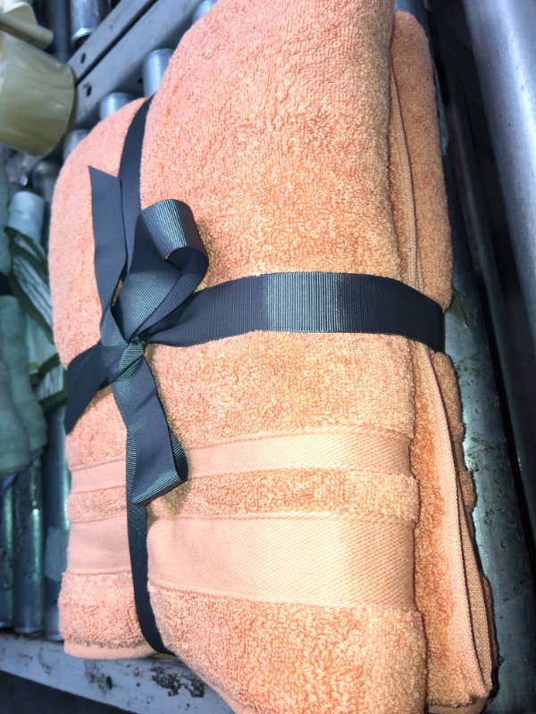 Photo 2 of 2pc Performance Bath Towel Set Coral - Threshold
