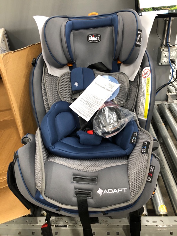 Photo 2 of Chicco Fit4 Adapt 4-in-1 Convertible Car Seat - Vapor | Grey
