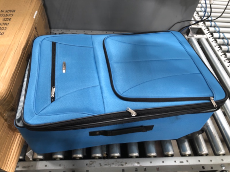 Photo 5 of Rockland 4 Piece Luggage Set; Blue