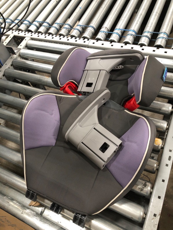 Photo 3 of Graco Affix High Back Booster Car Seat, Grapeade