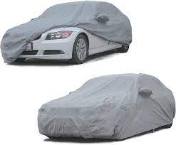 Photo 1 of ***stock photo for reference only*** ***no vehicle description***
grey vehicle cover with storage bag  