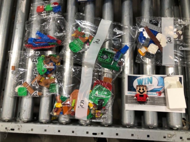 Photo 3 of LEGO Super Mario Adventures with Mario Starter Course 71360 Building Kit, Interactive Set Featuring Mario, Bowser Jr. and Goomba Figures (231 Pieces)
