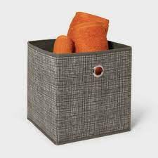 Photo 1 of 11" Fabric Cube Storage Bin - Room Essentials™
*INCLUDES 6*
