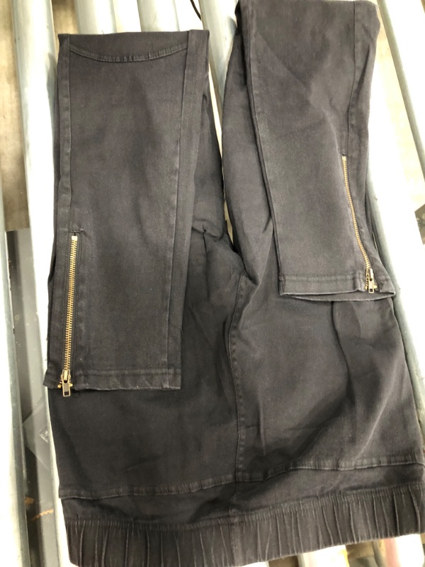 Photo 1 of Black zipper leggings NwTs (M)
