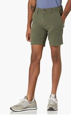 Photo 1 of Goodthreads Men's Slim-Fit 7" Flat-Front Comfort Stretch Chino Short (30)
