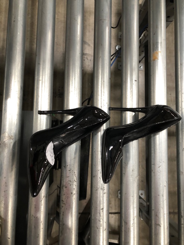 Photo 2 of  Elizabeth Lang Black Stilettos Brand New in Box Size (7)
