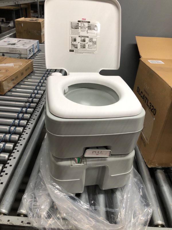 Photo 2 of Serenelife SLCATL320 5.3 Gal Outdoor & Travel Portable Toilet