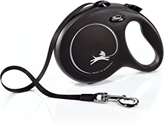 Photo 1 of (DENTED SCRATCHES) FLEXI New Classic Retractable Dog Leash (Tape), for Dogs X-Small to Large, 10-26 ft