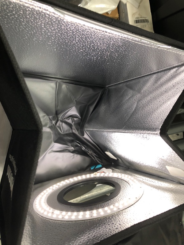 Photo 1 of Light Box Photography, DUCLUS Portable Photo Studio Booth Box, 12" x 12" Professional Mini Shooting Tents with 112 LED Lights Dimmable, 6 Backdrops for Small Product: Jewelry, Miniature Models etc.
Visit the DUCLUS Store