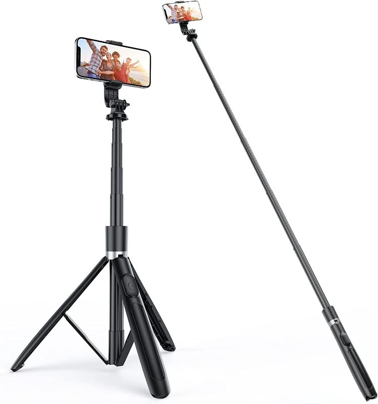 Photo 1 of ATUMTEK 51’’ Selfie Stick Tripod, Sturdy Phone Tripod Stand with Wireless Remote for TIK Tok, Facetime, Zooming, Compatible with iPhone 13 Pro Max/12, Samsung Galaxy S21/Note 20, Google, Huawei etc