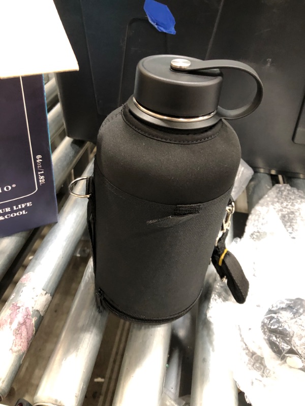 Photo 4 of BUZIO Insulated Water Bottle with Straw Lid and Flex Cap