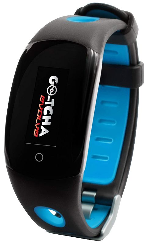 Photo 1 of Go-tcha Evolve (Go-tcha 2) LED-Touch Wristband Watch for Pokemon Go with Auto Catch and Auto Spin - Black/Blue